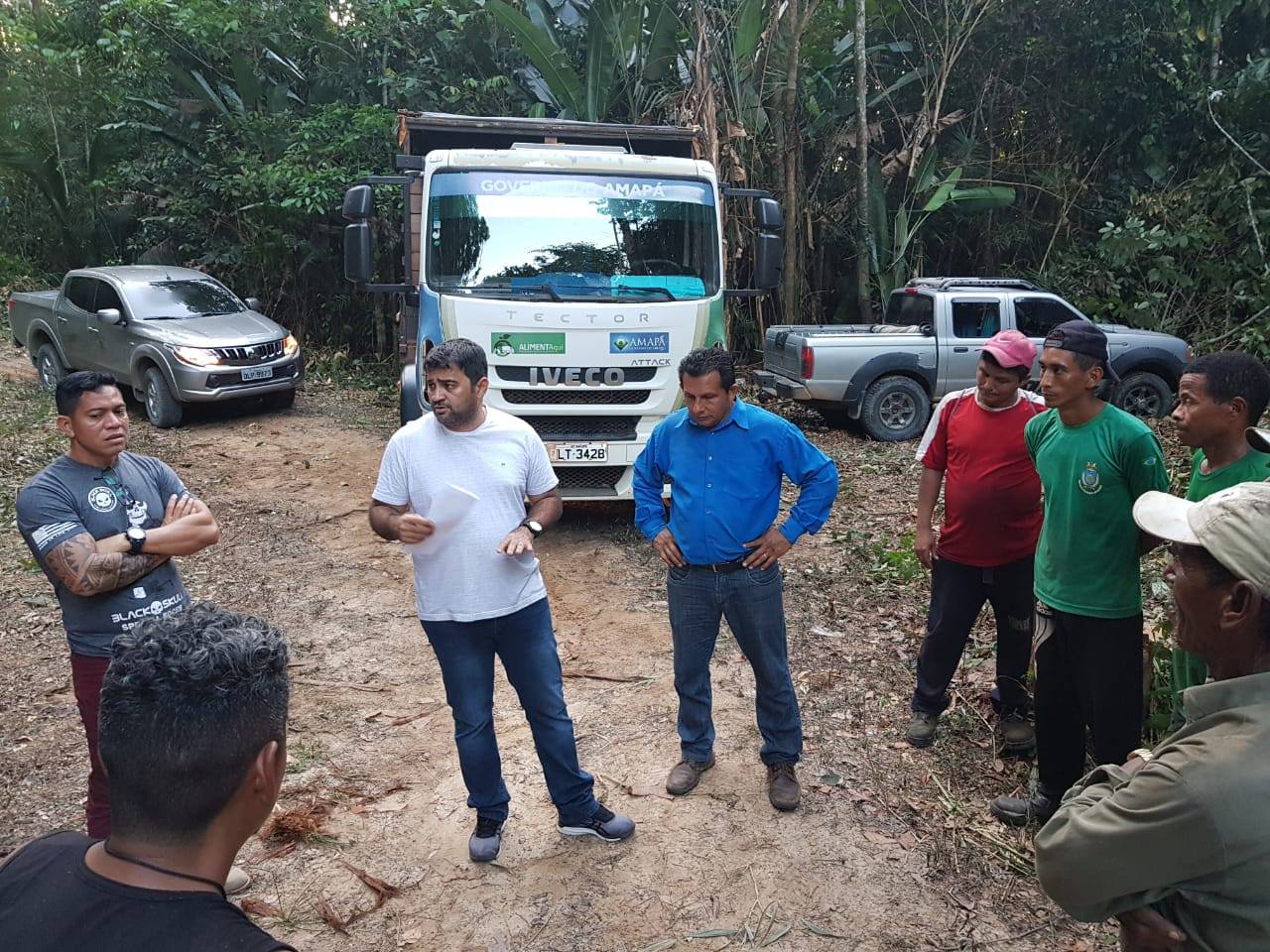 Prefeitura realiza manutenção no ramal fé em Deus.